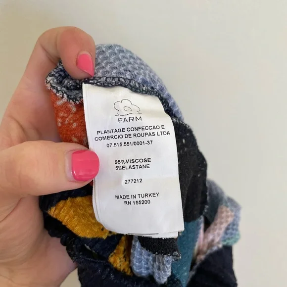 ❌ SOLD ❌ Farm Rio Frances Jumpsuit Anthropologie - Picture 9 of 9